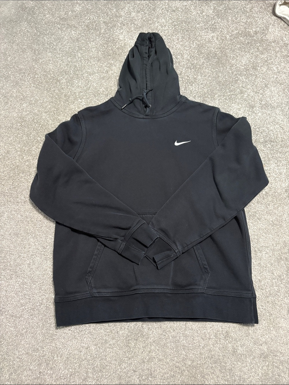 Nike Black Men's Club Hoodie